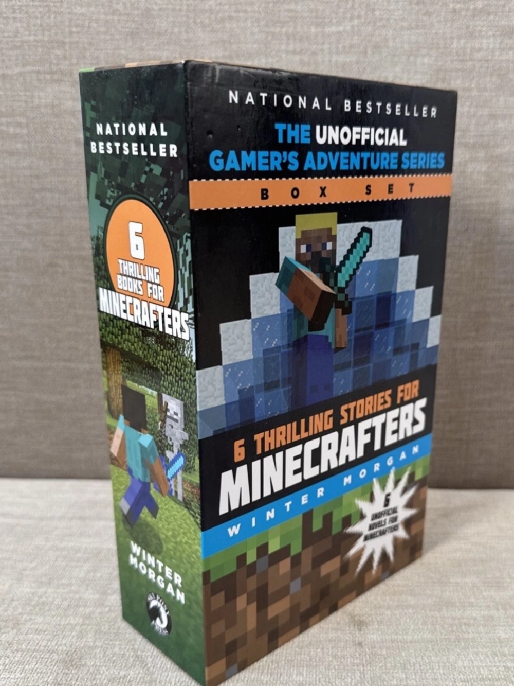 Minecraft: 6 Thrilling Stories for Minecrafters Box Set - Black/Green